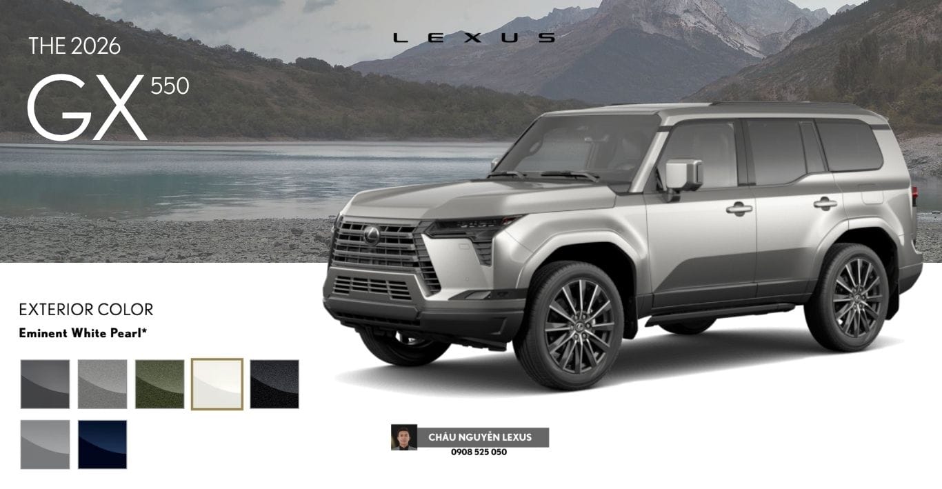 Lexus GX 550 19 Giá xe Lexus GX 550 2026 - Thông số kỹ thuật