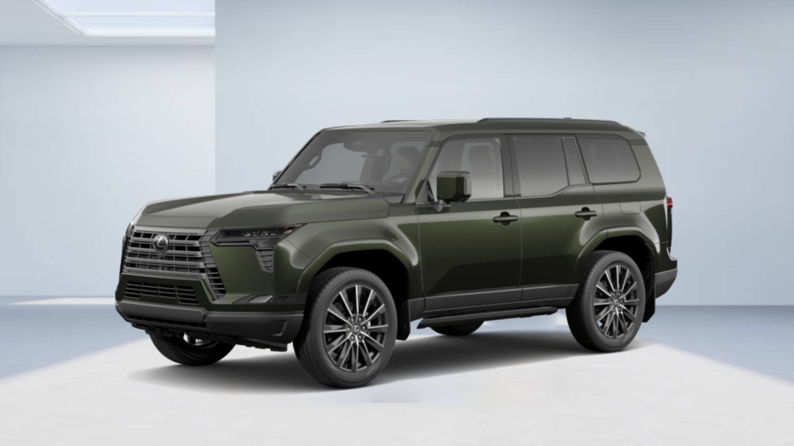 Lexus GX 550 8 Lexus GX 550 - Xanh Rêu - Terrane Khaki Mica 6X4