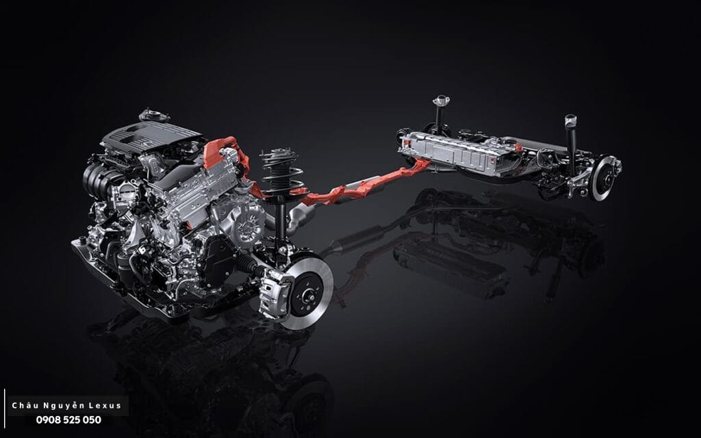 lexus nx 350h ev drive mode