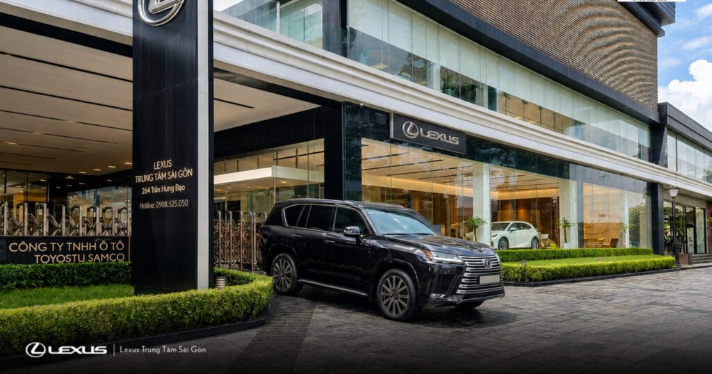 Showroom Lexus Trung Tâm Sài Gòn - Đại lý lexus chính hãng - Hotline 0908525050
