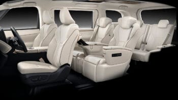 Lexus LM 500h 6 chỗ 34 Nội thất LM 500h 6 chỗ Màu trắng kem - Lexus Trung Tâm Sài Gòn