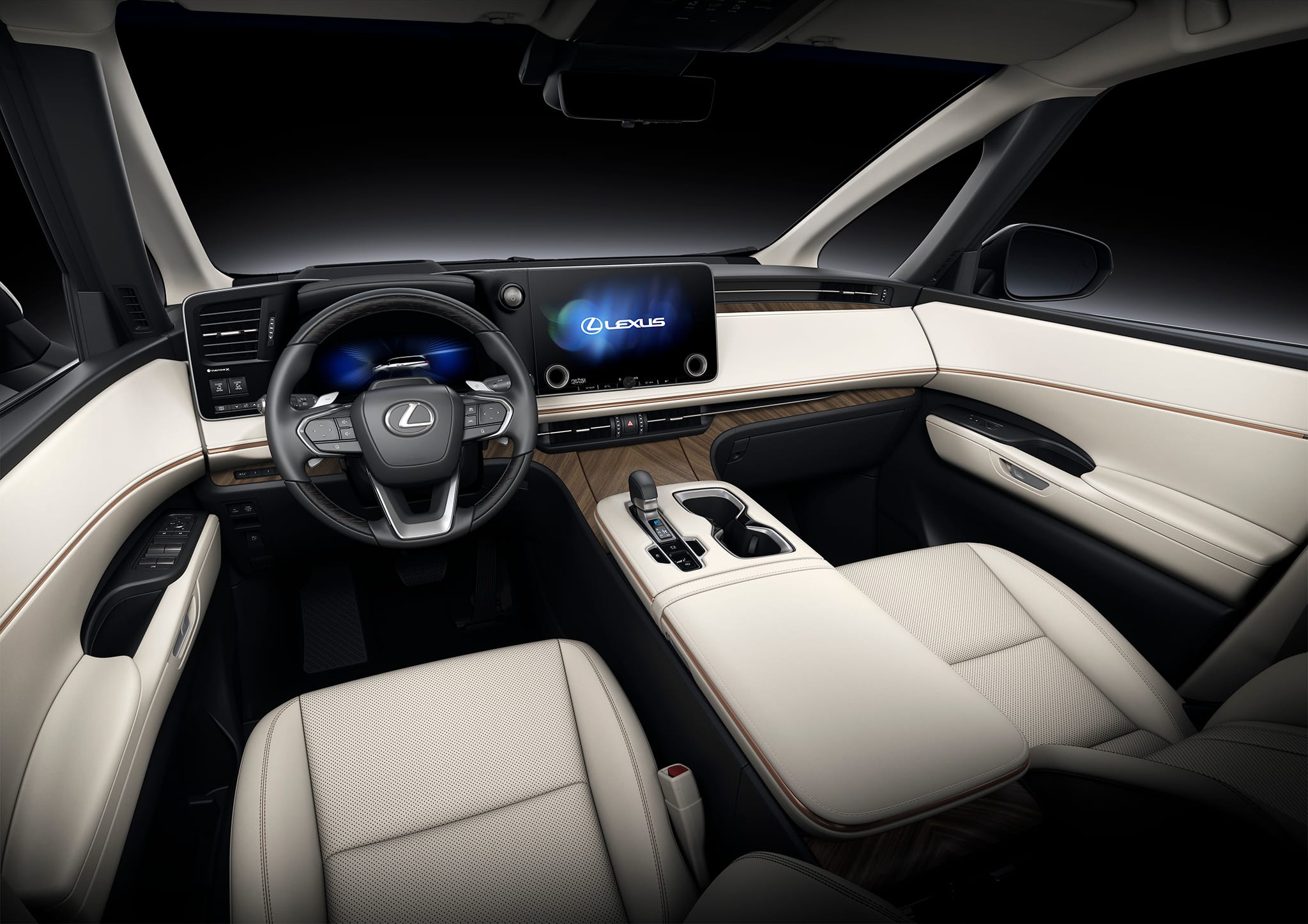 Lexus LM 500h 6 chỗ 18 Nội thất LM 500h 6 chỗ Màu trắng kem - Lexus Trung Tâm Sài Gòn