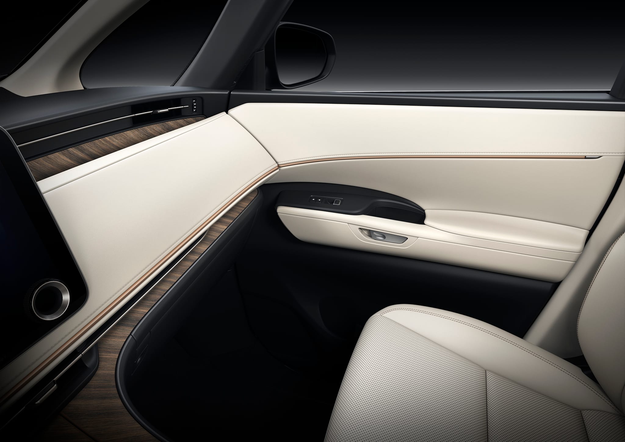 Lexus LM 500h 6 chỗ 19 Nội thất LM 500h 6 chỗ Màu trắng kem - Lexus Trung Tâm Sài Gòn