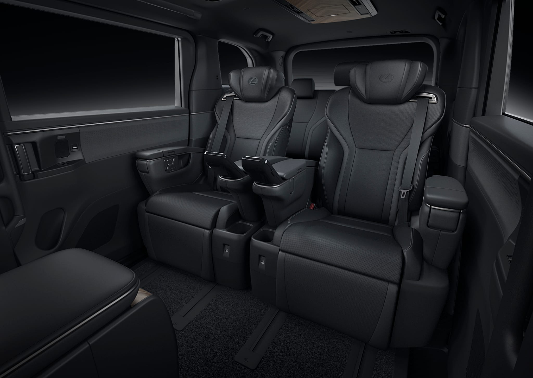 Lexus LM 500h 6 chỗ 10 Nội thất LM 500h 6 chỗ Màu Đen Black - Lexus Trung Tâm Sài Gòn