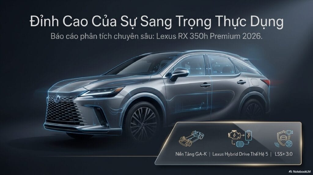 10 lý do khiến Lexus RX 350h Premium 2026 là lựa chọn phổ biến