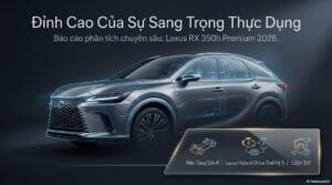 10 lý do khiến Lexus RX 350h Premium 2026 là lựa chọn phổ biến