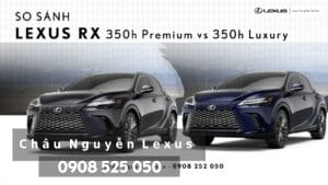 So sánh Lexus RX 350h Premium và RX 350h Luxury - Châu Nguyễn Lexus 0908 525 050