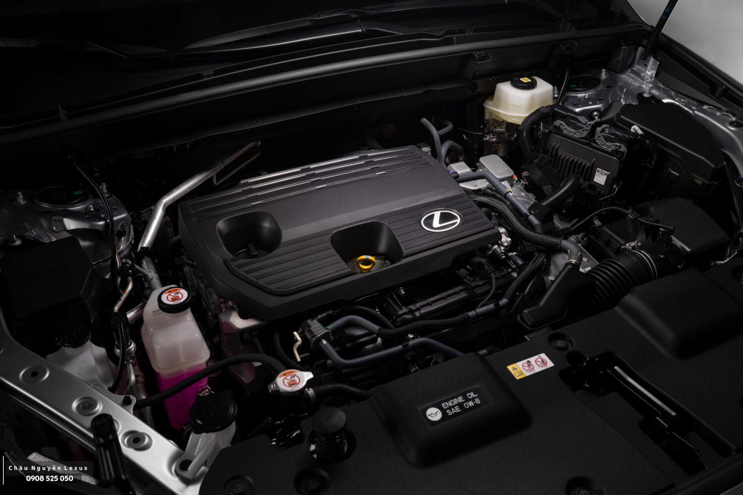 Động cơ xăng Atkinson-cycle 2.5L 4 xi-lanh hút khí tự nhiên